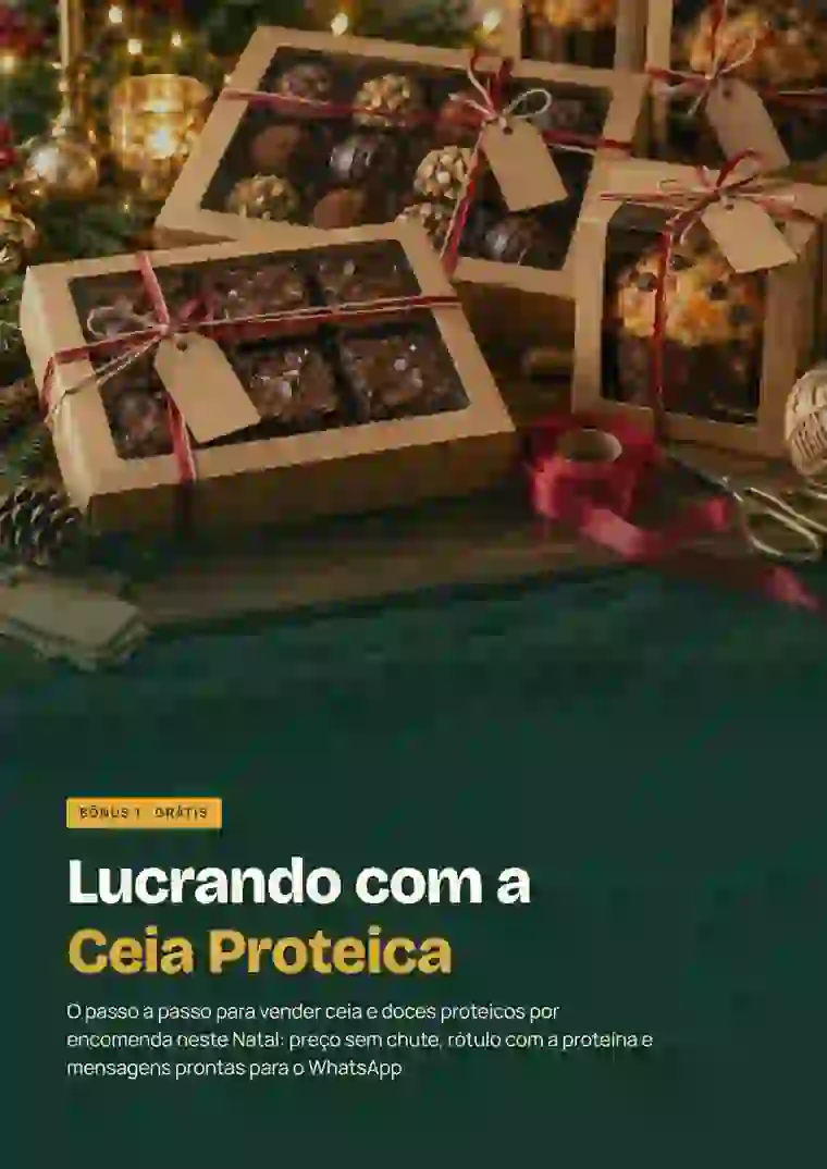 Página de Lucrando com a Ceia