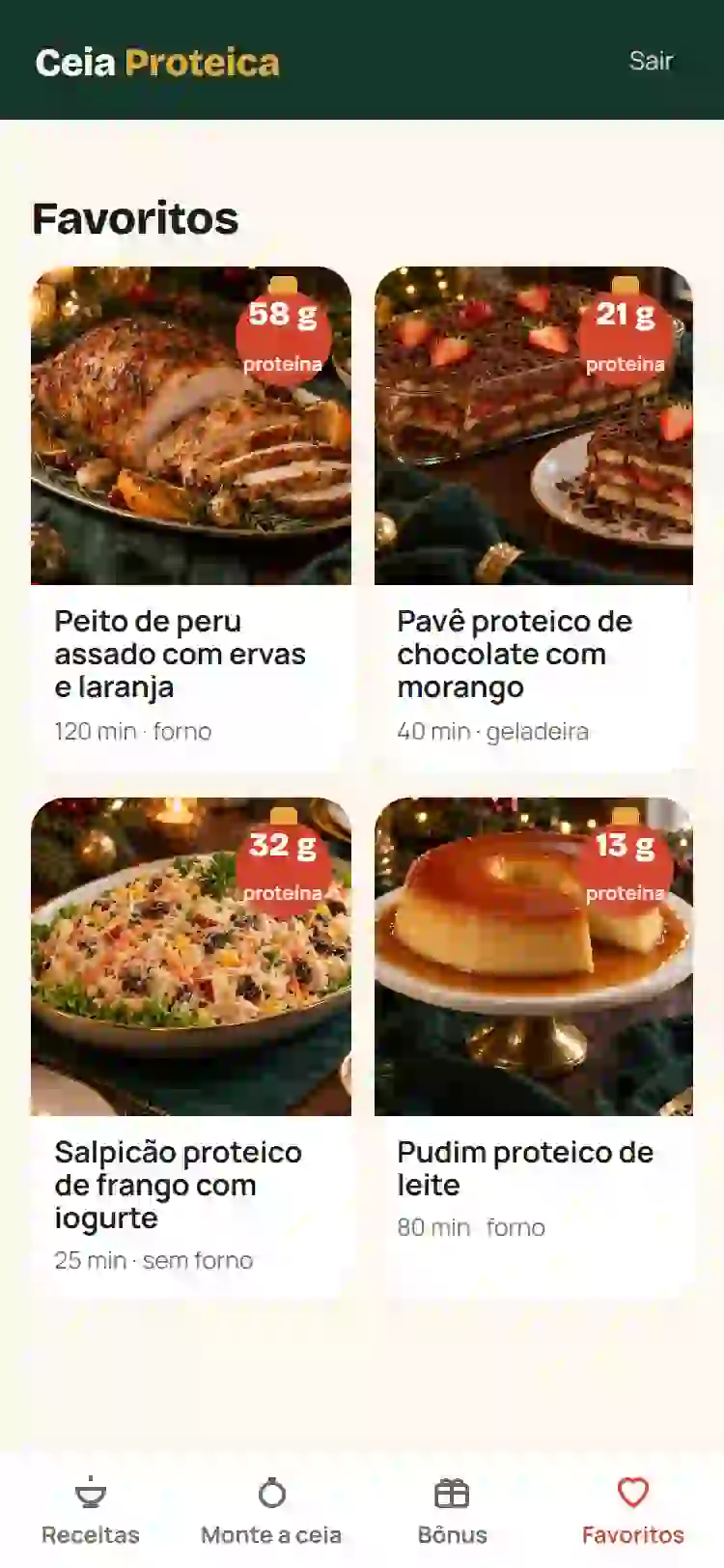App: Favoritos